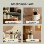 车载香薰高级感装饰汽车香水持久留香车用品香氛摆件无火香熏精油