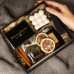 Aroma gift box, festival gift, high-end atmosphere, indoor long-lasting display item, aroma souvenir gift, niche and creative for men and women