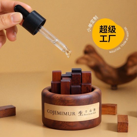 Aromatherapy ornaments, essential oils, home car small firewood piles, diffuser wood, bedroom incense, niche, long-lasting, creative fragrance