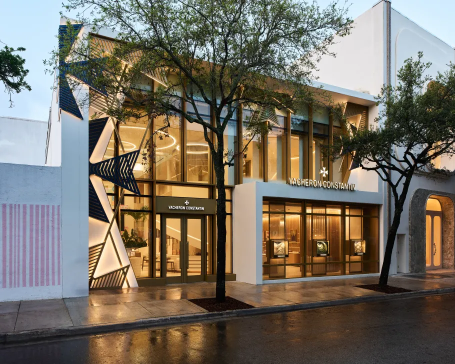 Vacheron Constantin 's Miami design district flagship.